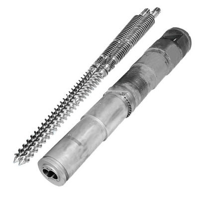 quality Zwei-Bimetall-Extruder-Kegel-Doppelschraubfass Sjz 65 132 38CrMoAlA factory